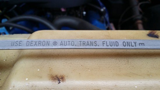 Dodge W200 use dextron auto trans. fluid only
