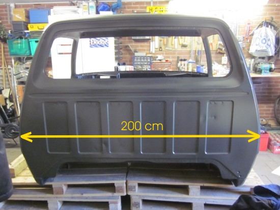 Dodge W200 nieuwe cabine