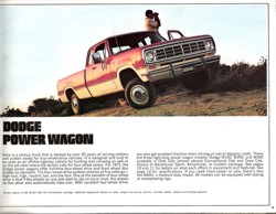 Dodge W200 folder 1976