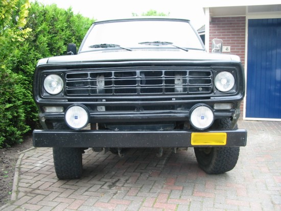 Dodge W200 voor bumper vervangen